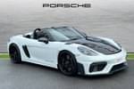 2024 Porsche 718 Spyder 4.0 RS 2dr PDK in White at Porsche Centre Hull
