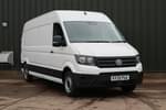 2025 Volkswagen Crafter CR35 LWB Diesel FWD 2.0 TDI 140PS Commerce Plus High Roof Van in Candy White at Listers Volkswagen Van Centre Worcestershire