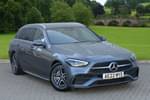 2022 Mercedes-Benz C Class Estate C200 AMG Line 5dr 9G-Tronic in Selenite grey metallic at Mercedes-Benz of Boston