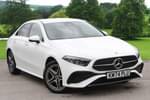 2024 Mercedes-Benz A Class Saloon A250e AMG Line Executive 4dr Auto in Polar white at Mercedes-Benz of Grimsby