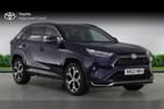 Toyota RAV4 2.5 VVT 18.1kWh Dynamic CVT 4WD Euro 6 (s/s) 5dr in Blue at Listers Toyota Grantham