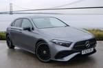 2025 Mercedes-Benz A Class Hatchback A180 AMG Line Premium Plus 5dr Auto in Mountain Grey Metallic at Mercedes-Benz of Hull