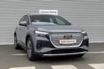 2023 Audi Q4 e-tron Sportback 220kW 50 Quattro 82kWh Sport 5dr Auto in Pebble grey, solid at Coventry Audi