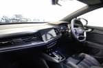 Image two of this 2024 Audi Q4 e-tron Sportback 210kW 45 82kWh Black Edition 5dr Auto in Typhoon grey, metallic at Birmingham Audi