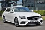 2020 Mercedes-Benz E Class Diesel Saloon E350d AMG Line Edition Premium 4dr 9G-Tronic in Polar White at Mercedes-Benz of Lincoln