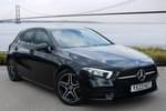 2023 Mercedes-Benz A Class Hatchback A180 AMG Line Executive 5dr Auto in Cosmos Black Metallic at Mercedes-Benz of Hull