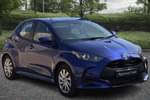 2023 Toyota Yaris Hatchback 1.5 Hybrid Icon 5dr CVT in Galactic Blue at Listers Toyota Cheltenham