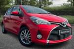 2017 Toyota Yaris Hatchback 1.33 VVT-i Icon 5dr in Red at Listers Toyota Lincoln