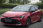 Image two of this 2024 Toyota Corolla Hatchback 1.8 Hybrid Excel 5dr CVT (Bi-tone) in Scarlet Flare Bitone at Listers Toyota Cheltenham