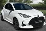 2023 Toyota Yaris Hatchback 1.5 Hybrid GR Sport 5dr CVT in White at Listers Toyota Grantham