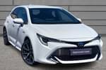 2019 Toyota Corolla Hatchback 1.8 VVT-i Hybrid Excel 5dr CVT in Pure White at Listers Toyota Bristol (North)