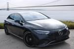 2023 Mercedes-Benz EQE Saloon 300 180kW AMG Line Premium Plus 89kWh 4dr Auto in Obsidian black metallic at Mercedes-Benz of Hull