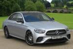 2022 Mercedes-Benz E Class Diesel Saloon E220d 200 AMG Line Night Ed Prem+ 4dr 9G-Tronic in High-tech silver metallic at Mercedes-Benz of Boston