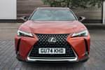Image two of this 2024 Lexus UX Electric Hatchback 300e 150kW 72.8 kWh Premium Plus 5dr E-CVT in Orange at Lexus Coventry