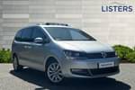 2020 Volkswagen Sharan Diesel Estate 2.0 TDI SCR 150 SEL 5dr DSG in Reflex silver at Listers Volkswagen Loughborough