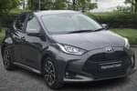 2023 Toyota Yaris Hatchback 1.5 Hybrid Design 5dr CVT in Decuma Grey at Listers Toyota Cheltenham