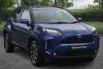 2023 Toyota Yaris Cross Estate 1.5 Hybrid Design 5dr CVT in Galactic Blue at Listers Toyota Cheltenham