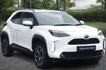 2023 Toyota Yaris Cross Estate 1.5 Hybrid Excel 5dr CVT in Pure White at Listers Toyota Cheltenham