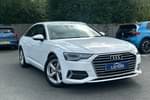 2019 Audi A6 Diesel Saloon 40 TDI Sport 4dr S Tronic in Solid - Ibis white at Listers Volkswagen Evesham