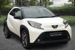 2025 Toyota Aygo X Hatchback 1.0 VVT-i Edge 5dr in Pure White Bitone at Listers Toyota Cheltenham
