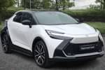 2025 Toyota C-HR Hatchback 2.0 Hybrid GR Sport 5dr CVT in Platinum White Pearl at Listers Toyota Cheltenham