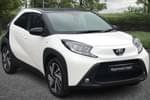 2025 Toyota Aygo X Hatchback 1.0 VVT-i Edge 5dr in Pure White Bitone at Listers Toyota Cheltenham